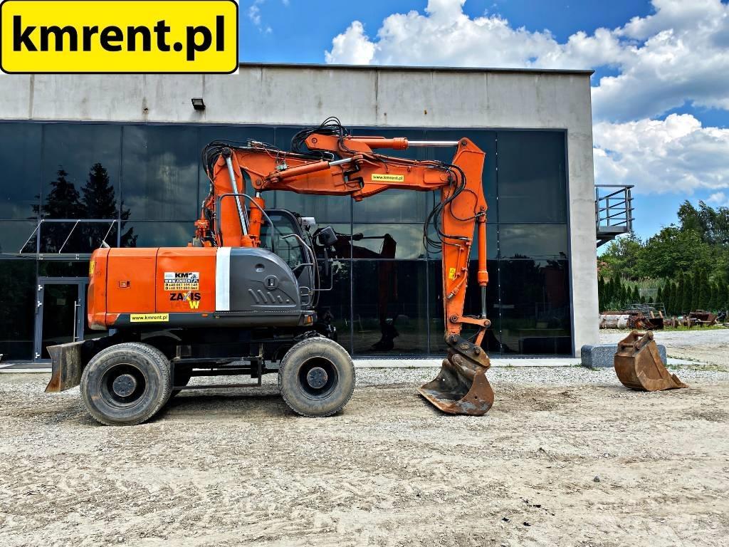 Hitachi ZX 145 W-3 Lastik tekerli ekskavatörler