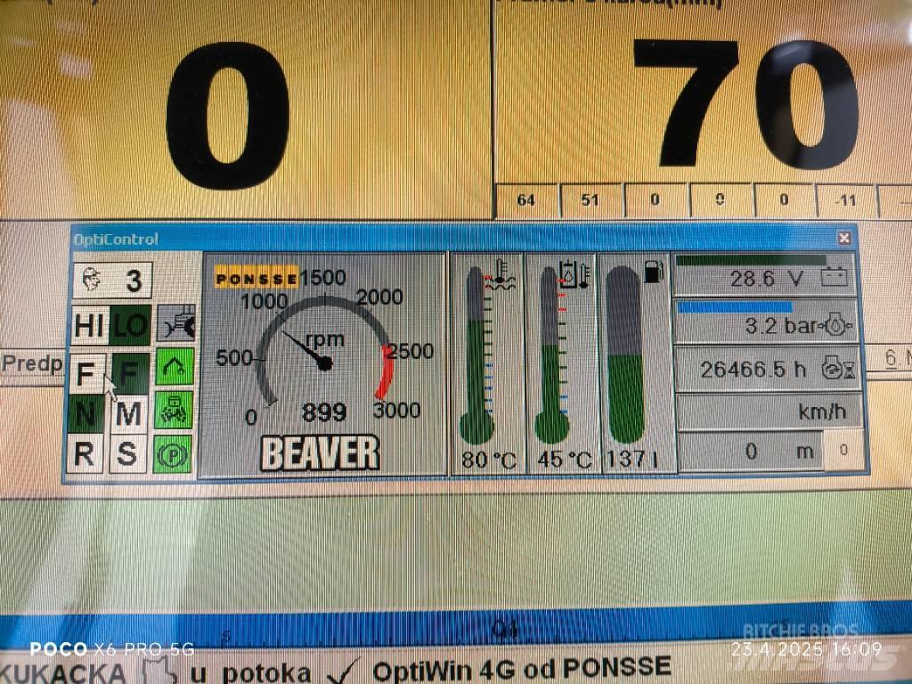 Ponsse Beaver Biçerdöverler