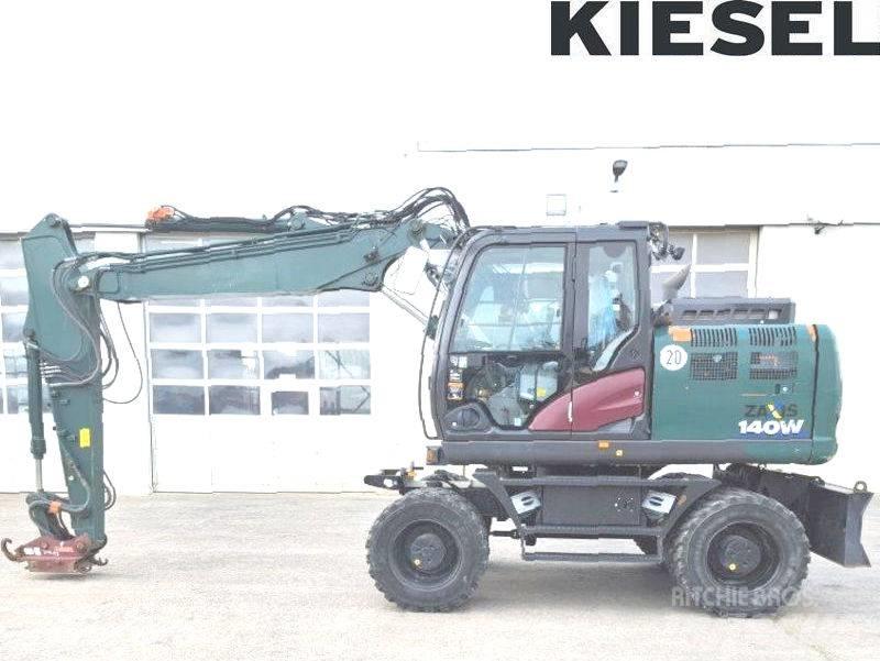 Hitachi ZX 140 W-6 Lastik tekerli ekskavatörler