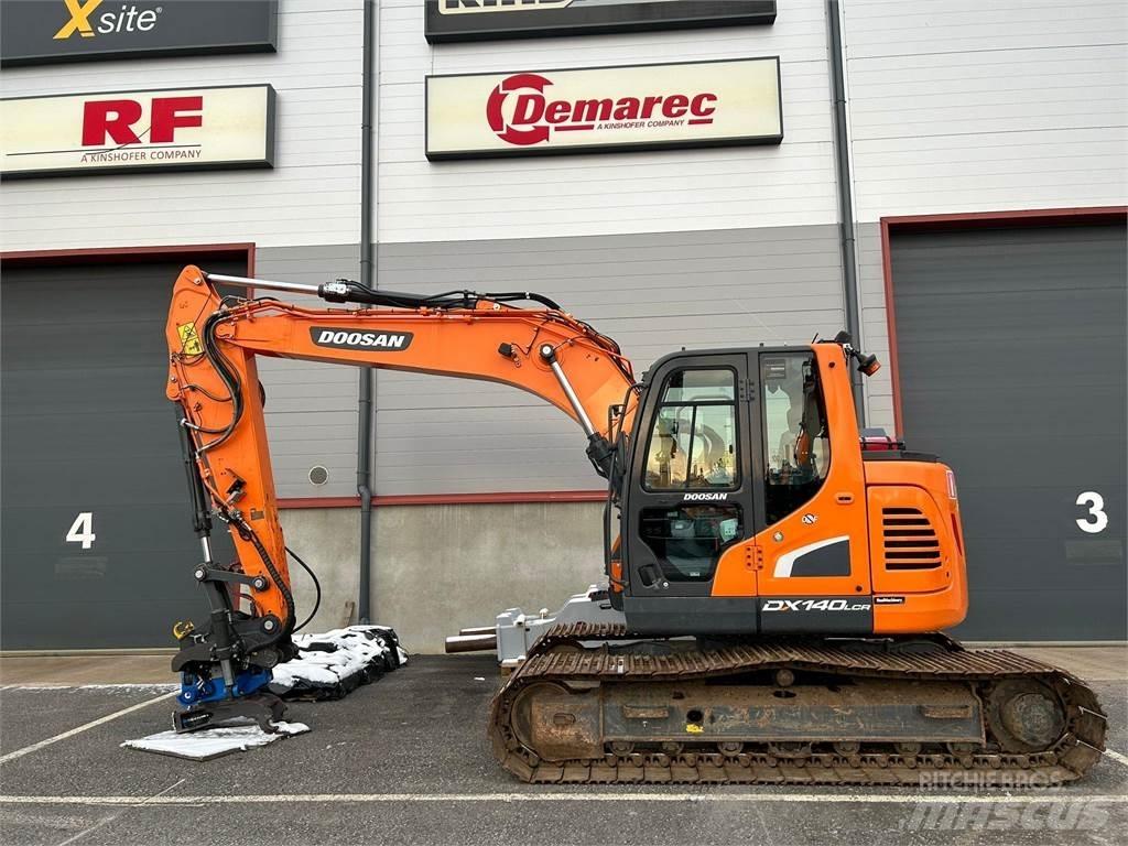 Doosan DX140LCR-5 Paletli ekskavatörler