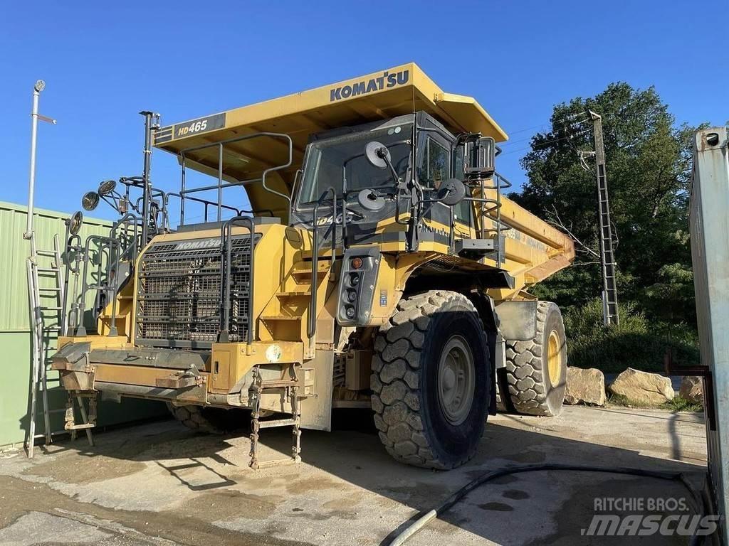 Komatsu HD465-8 Belden kirma kamyonlar