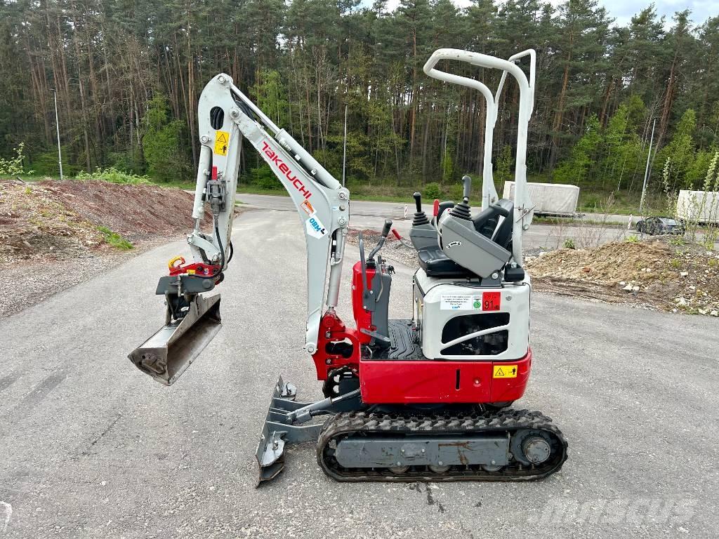 Takeuchi TB 210 R Mini ekskavatörler, 7 tona dek