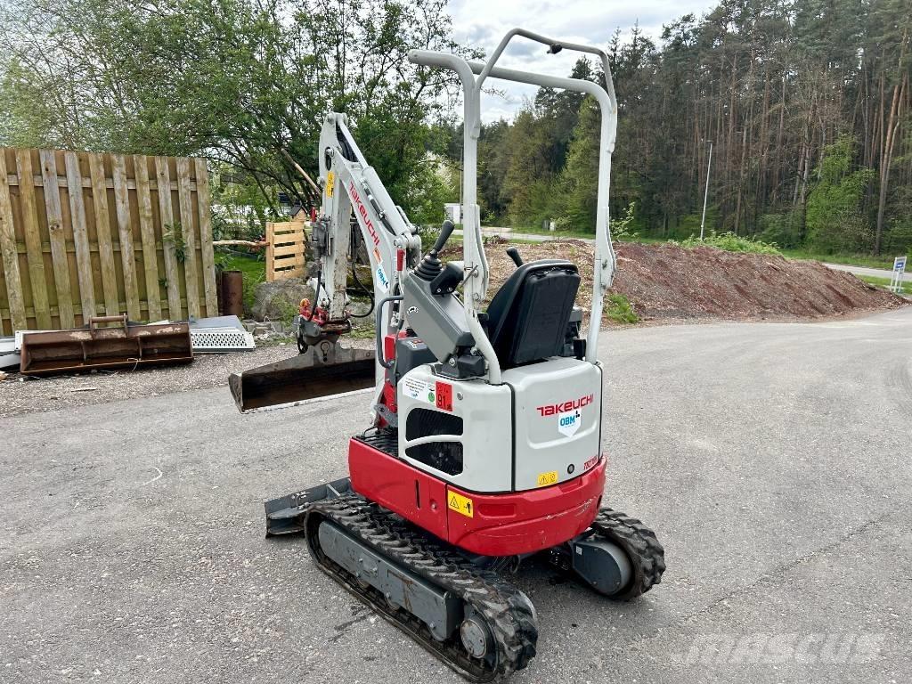 Takeuchi TB 210 R Mini ekskavatörler, 7 tona dek