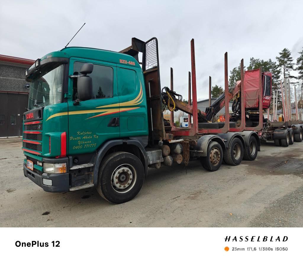 Scania R 164 8X4 Tomruk kamyonlari