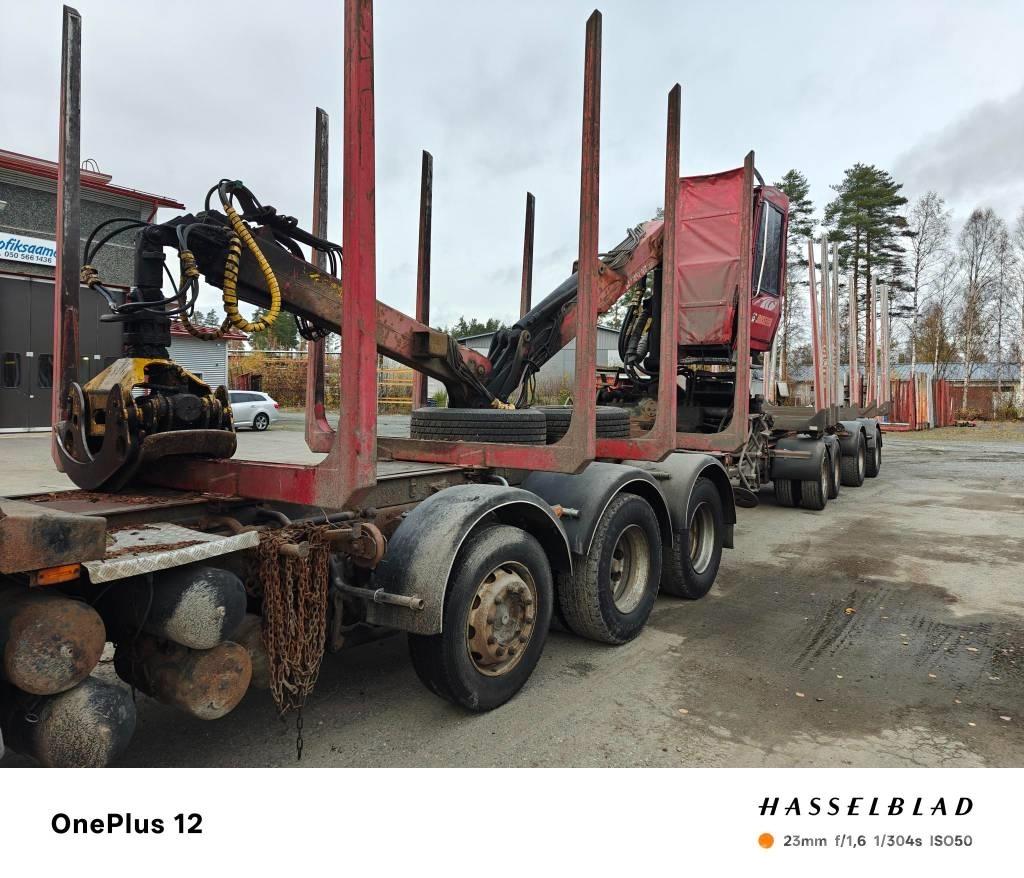 Scania R 164 8X4 Tomruk kamyonlari