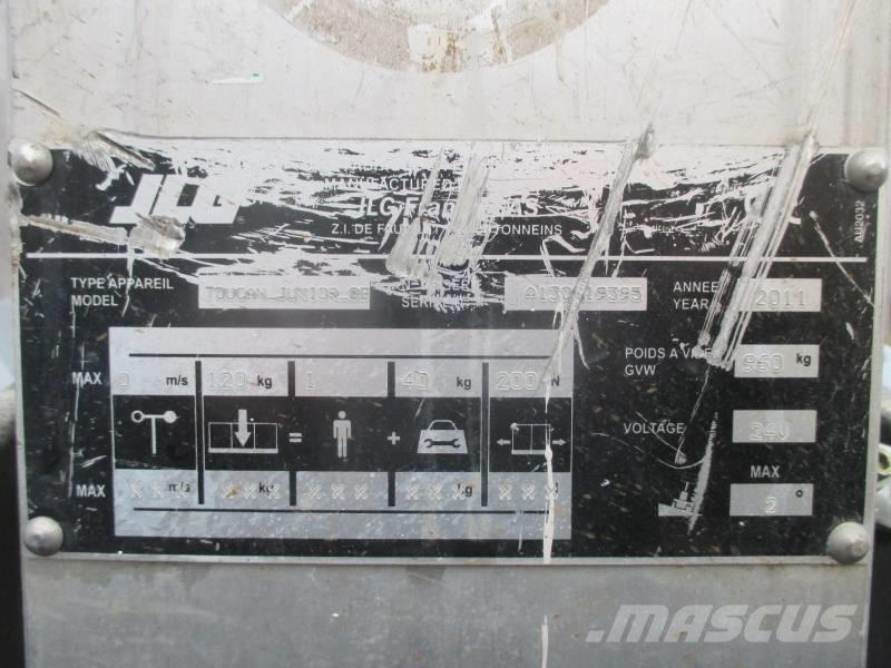 JLG Toucan Junior 8 Personel Platformları ve Cephe Asansörleri