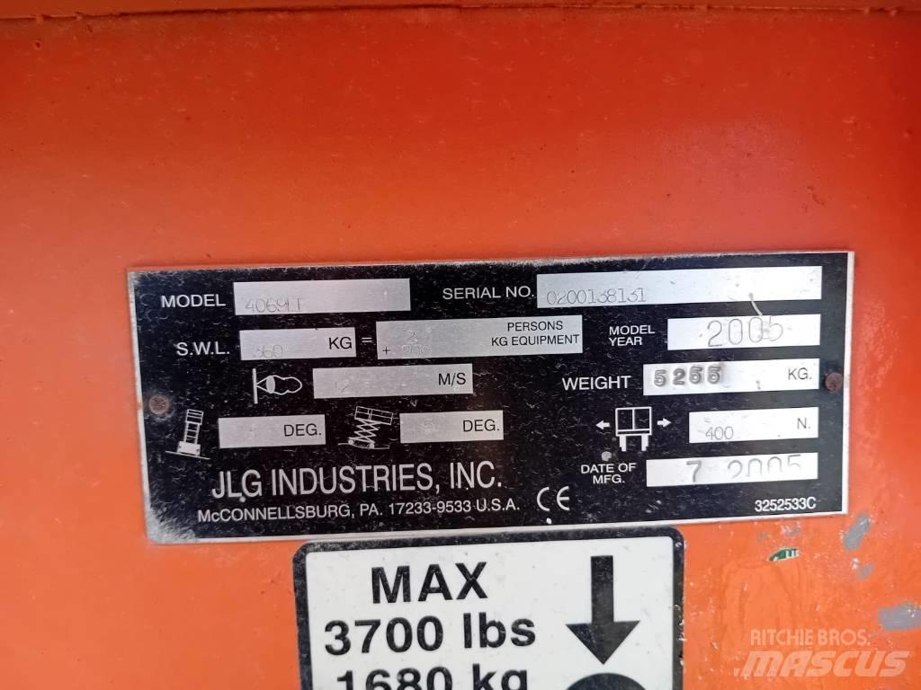 JLG 4069 LE Makasli platformlar