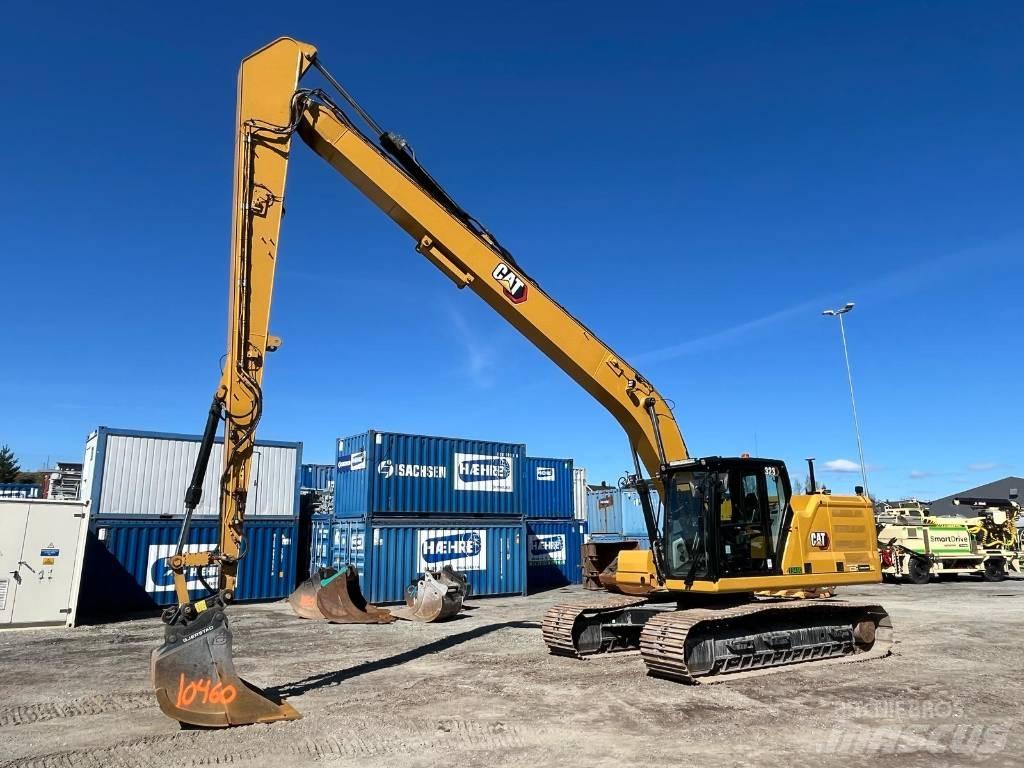 CAT 323 SLR Uzun bomlu ekskavatörler