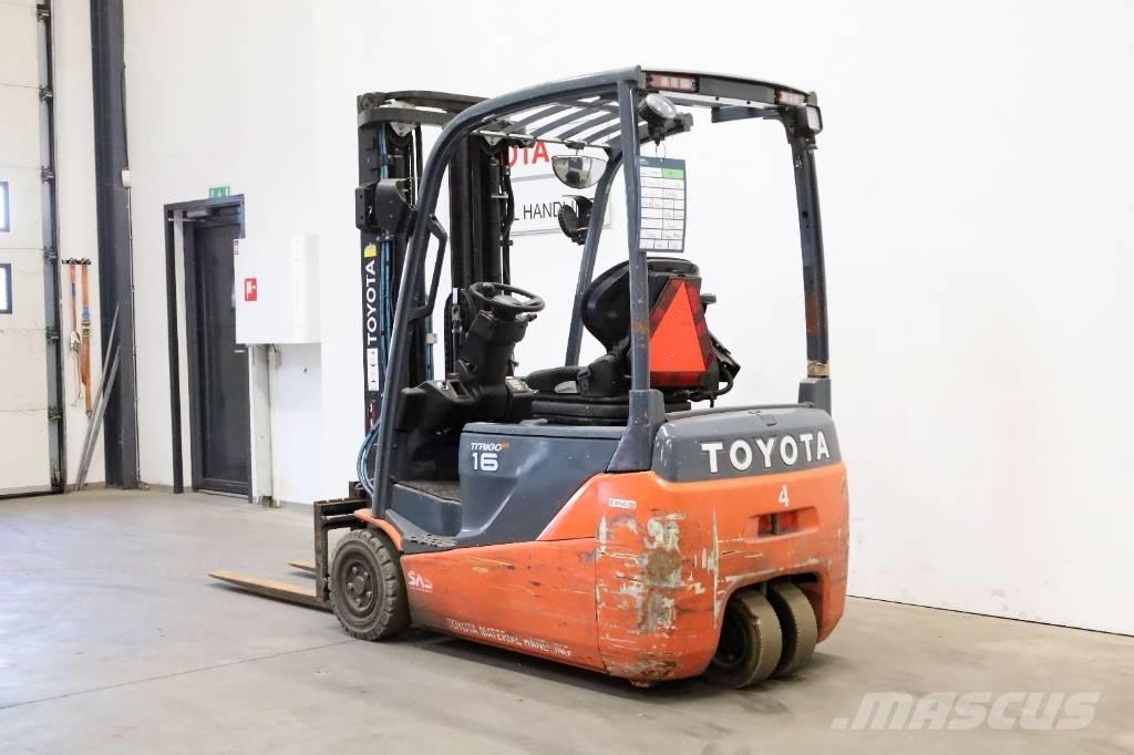 Toyota 8FBE16T Elektrikli forkliftler