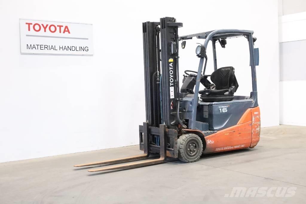 Toyota 8FBE16T Elektrikli forkliftler