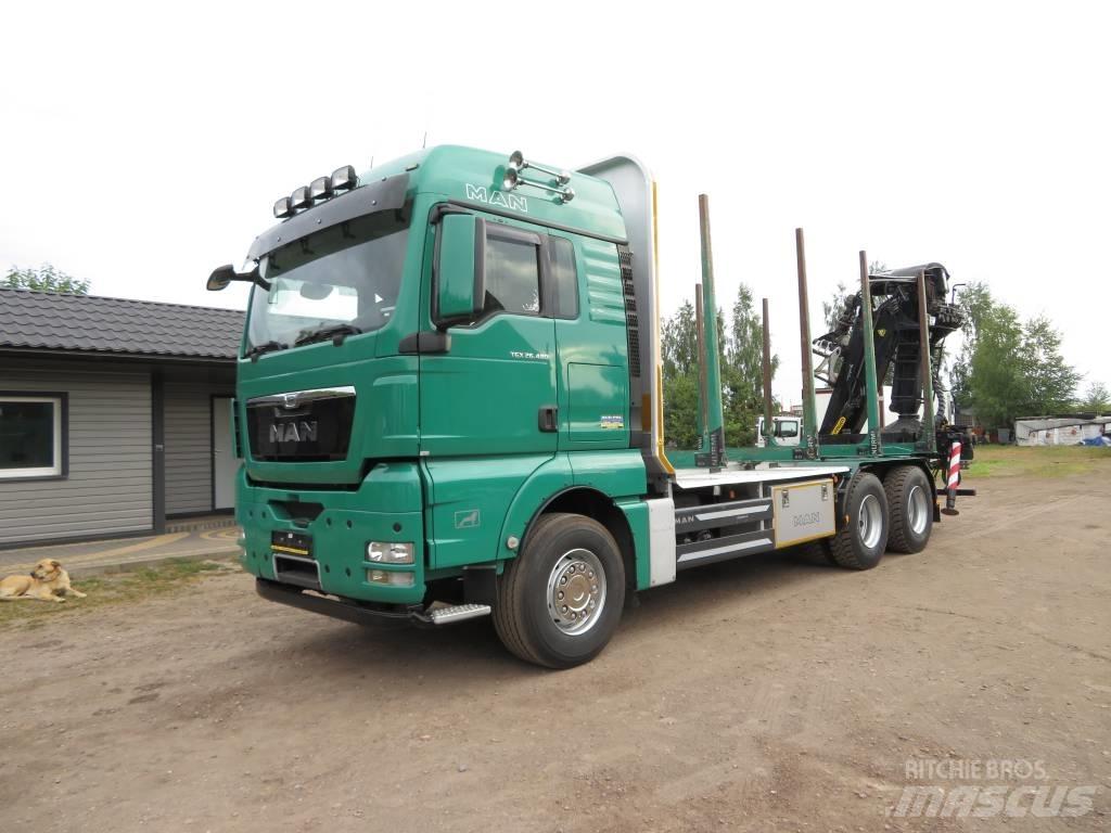 MAN 33 480 Tomruk kamyonlari