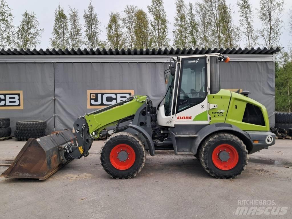 CLAAS 738T Teleskopik tekerlekli yükleyiciler