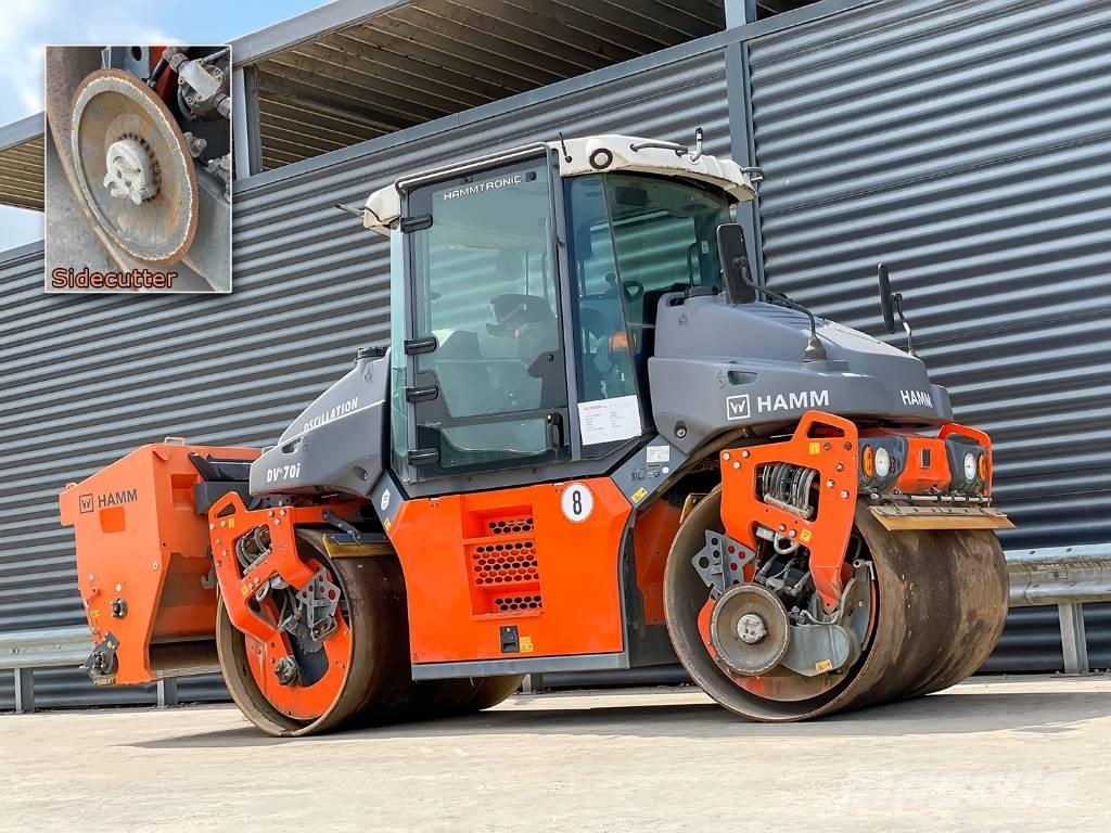 Hamm DV+ 70I VO-S Çift tamburlu silindirler