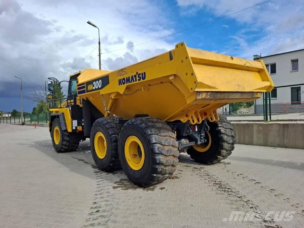 Komatsu HM 300 Belden kirma kaya kamyonu