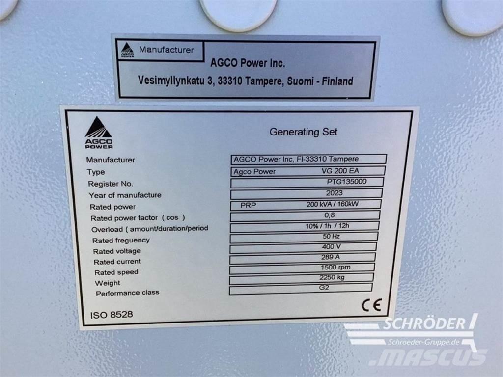 Valtra VG 205 Diger tarim makinalari