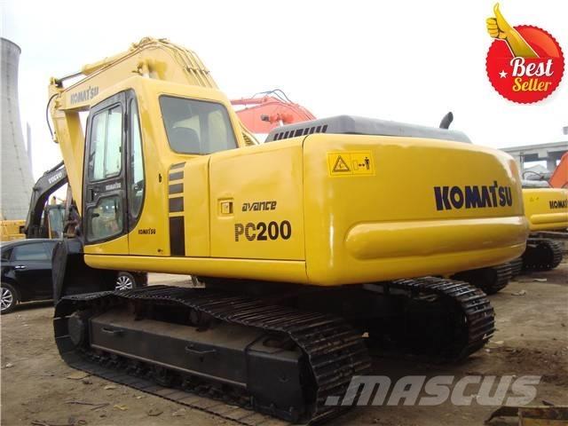 Komatsu PC 200 Paletli ekskavatörler