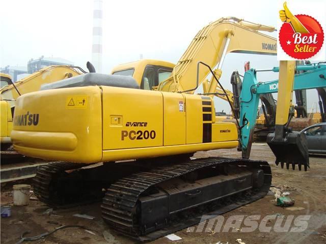 Komatsu PC 200 Paletli ekskavatörler