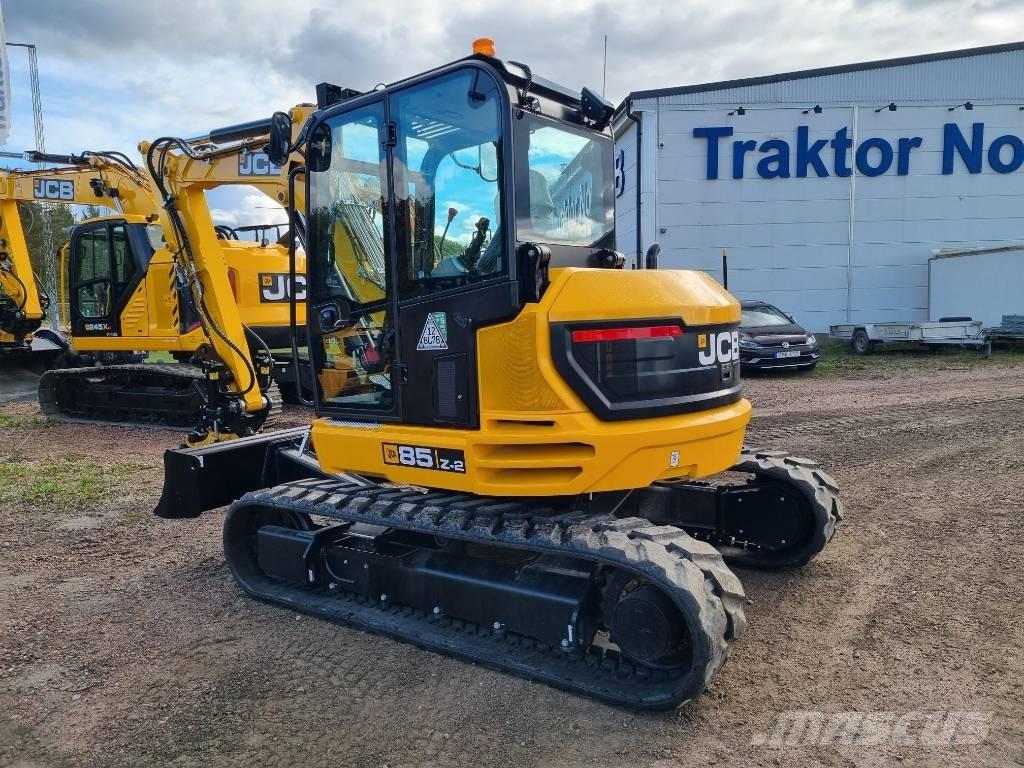 JCB 85Z-2 Ny! omg.lev! Midi ekskavatörler 7 - 12 t