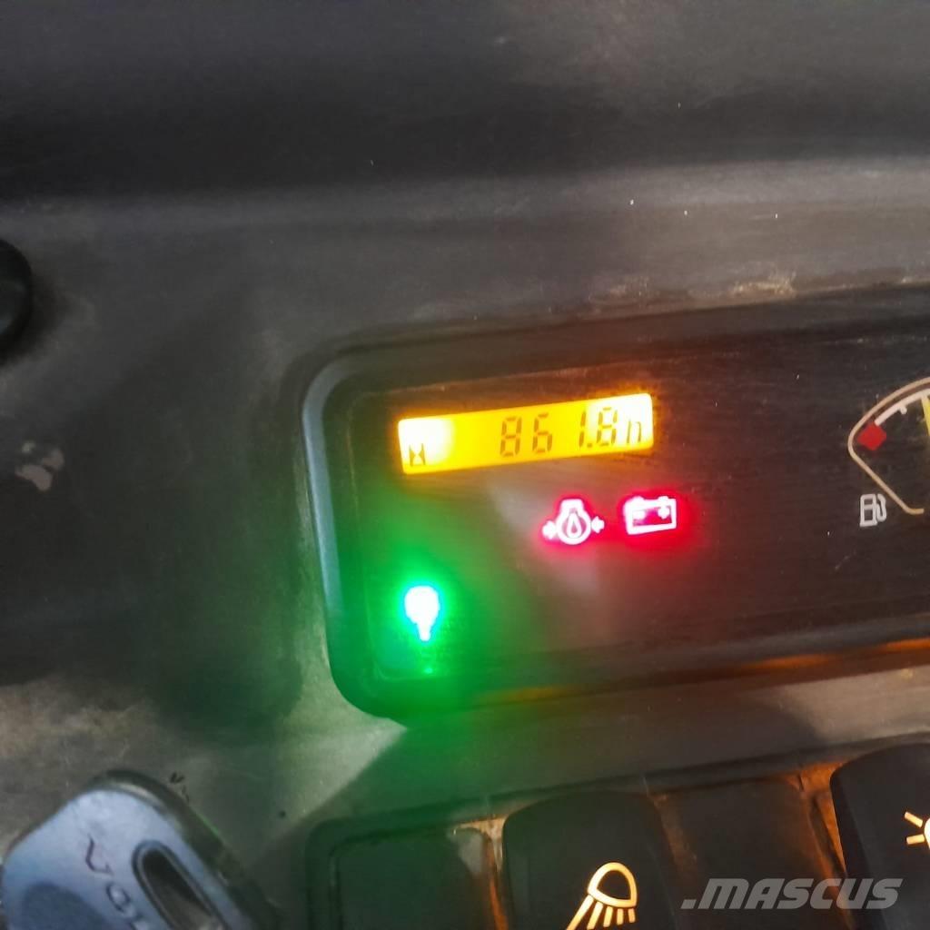 Volvo ECR 25 D Mini ekskavatörler, 7 tona dek