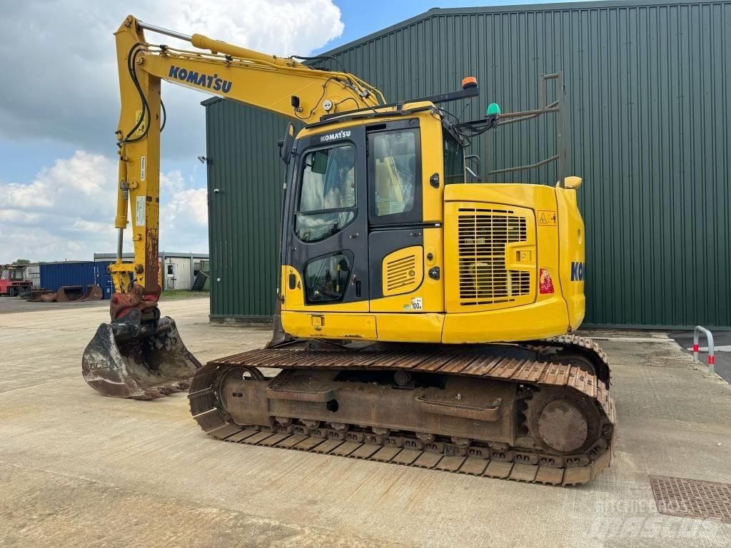 Komatsu PC138US-10 Paletli ekskavatörler