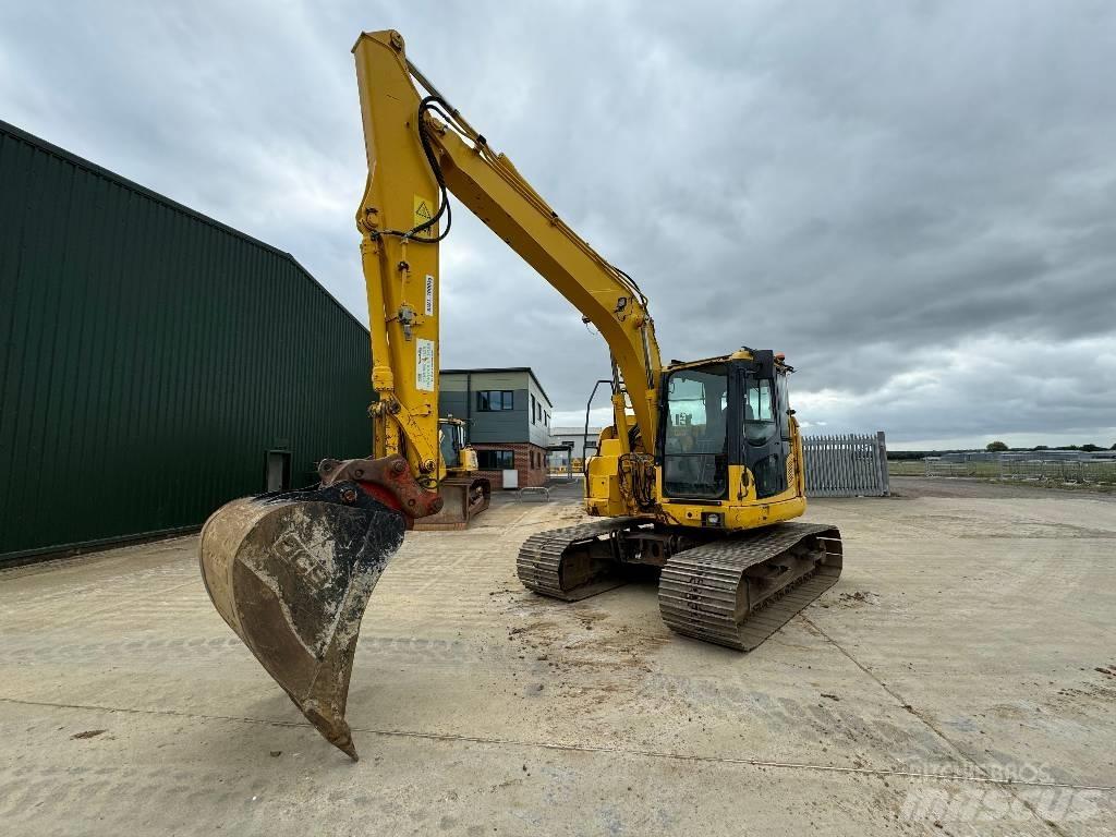 Komatsu PC138US-10 Paletli ekskavatörler