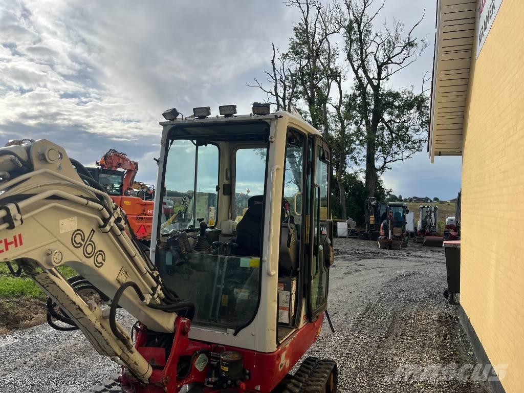 Takeuchi TB 225 Mini ekskavatörler, 7 tona dek