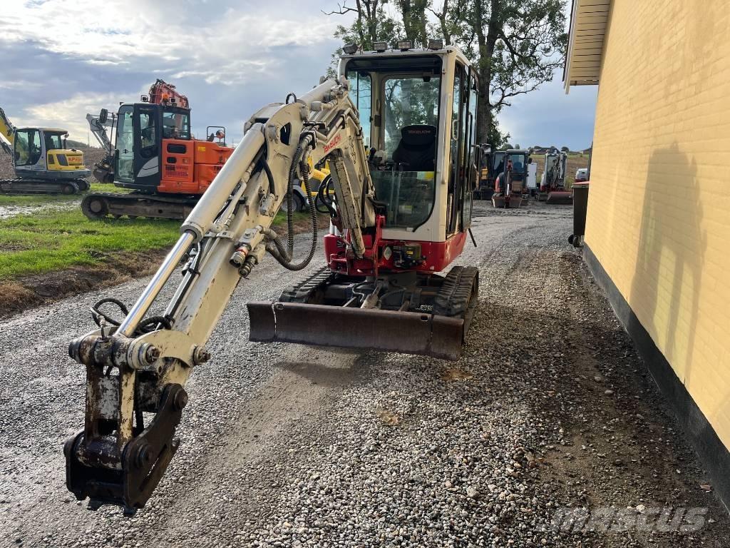 Takeuchi TB 225 Mini ekskavatörler, 7 tona dek