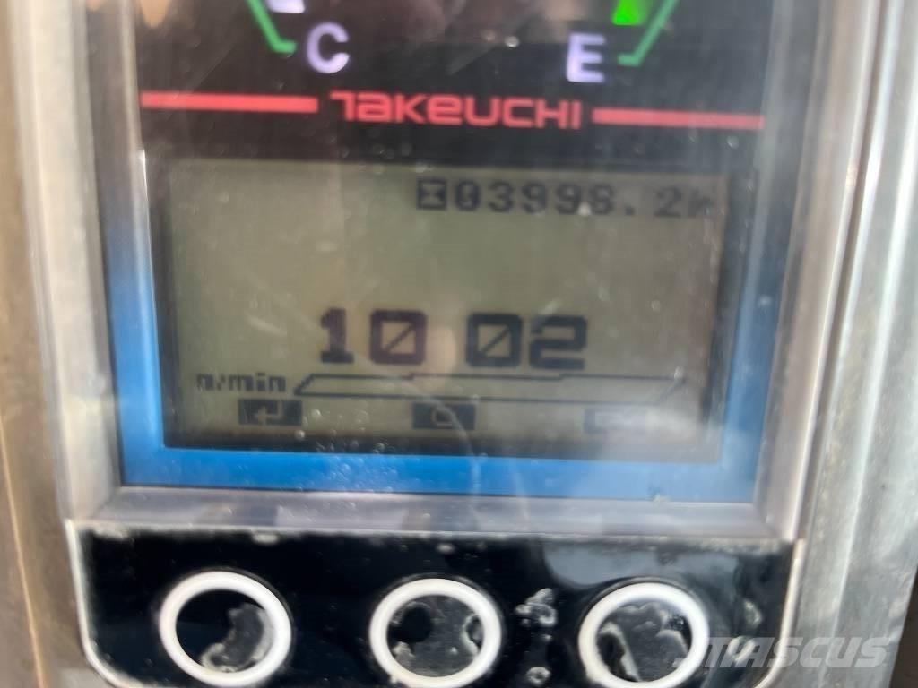 Takeuchi TB 225 Mini ekskavatörler, 7 tona dek