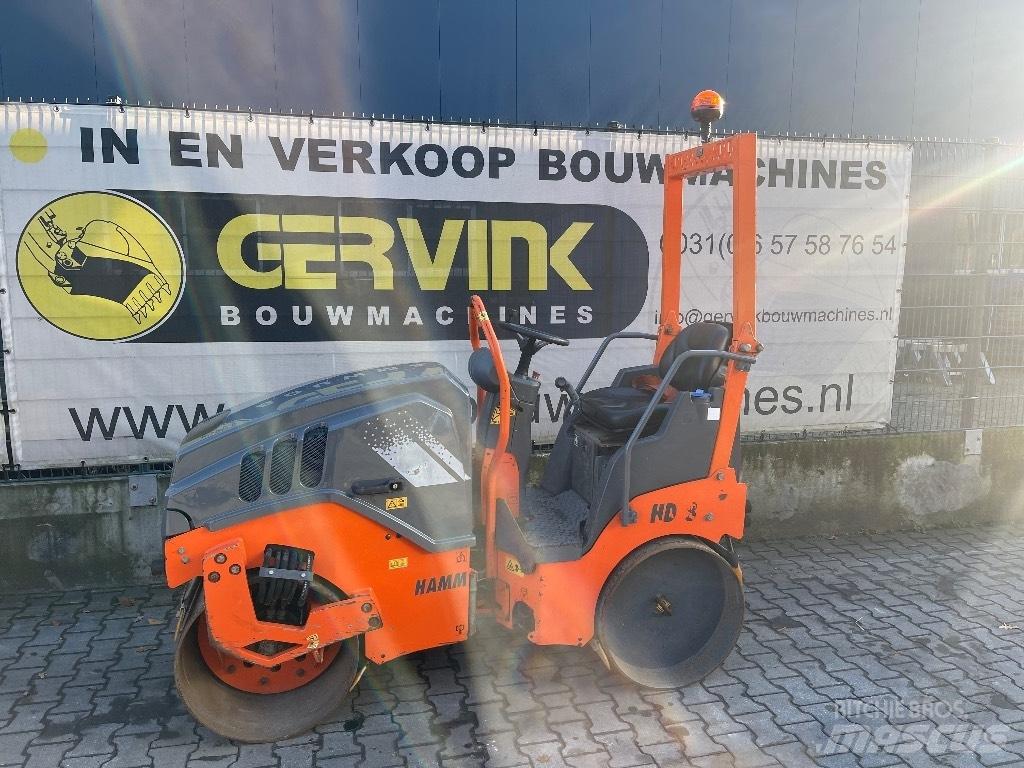 Hamm HD 8 VV Çift tamburlu silindirler