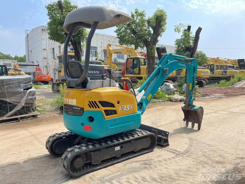 Kubota U15 Mini ekskavatörler, 7 tona dek