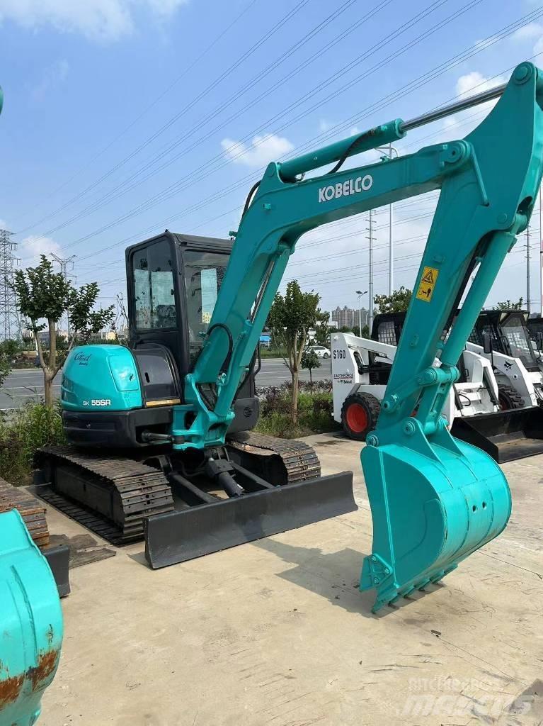 Kobelco SK55 Mini ekskavatörler, 7 tona dek