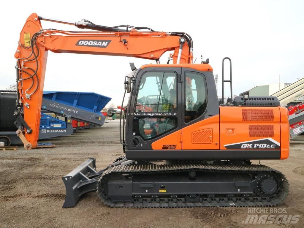 Doosan DX 140 LC-7 Paletli ekskavatörler
