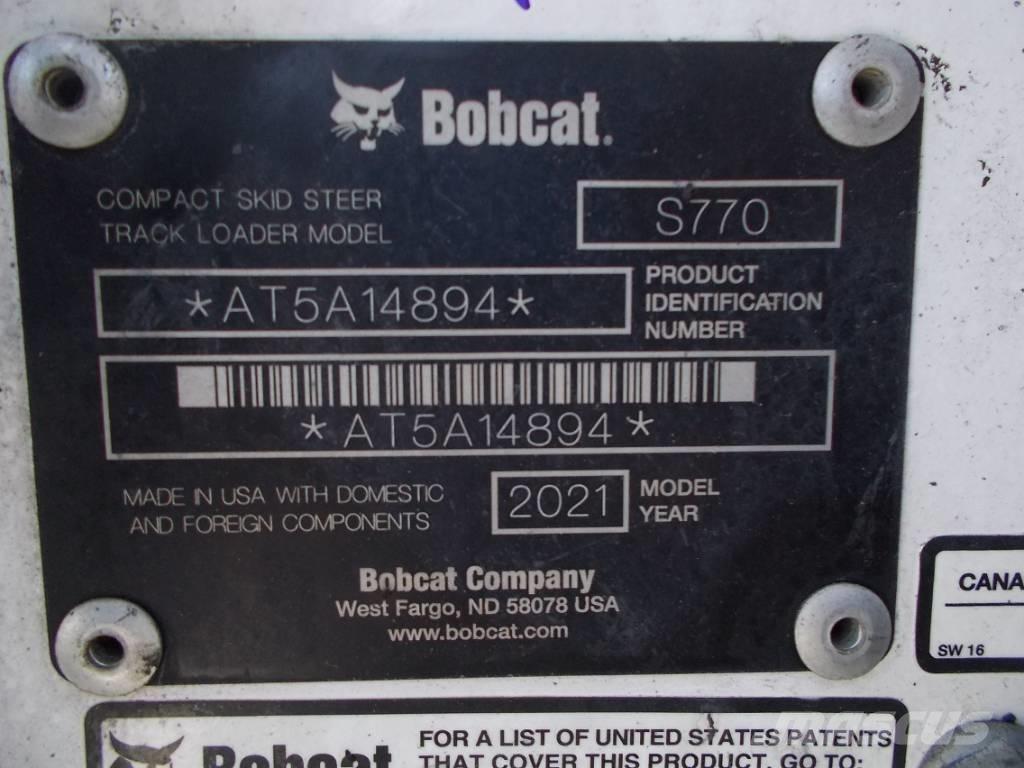 Bobcat S770 Skid steer loderler