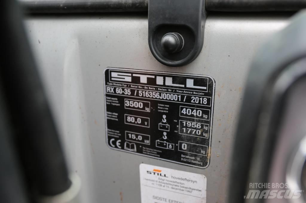 Still RX60-35 Elektrikli forkliftler
