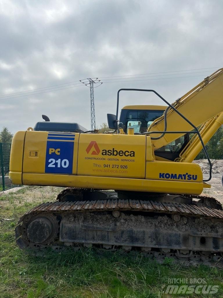 Komatsu PC 210 LC-7K Paletli ekskavatörler