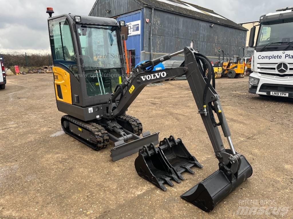 Volvo EC 18 E Mini ekskavatörler, 7 tona dek