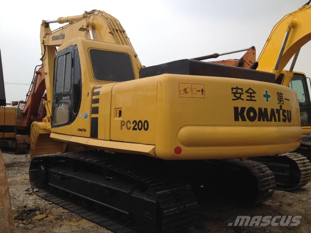 Komatsu PC200-6 Paletli ekskavatörler