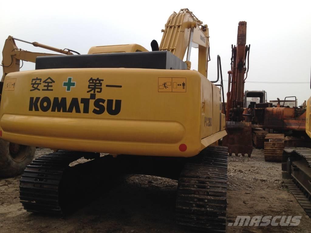 Komatsu PC200-6 Paletli ekskavatörler