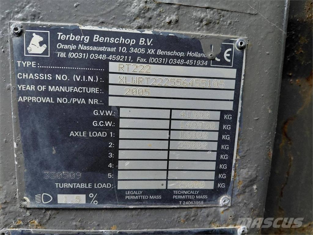 Terberg RT222 Digerleri