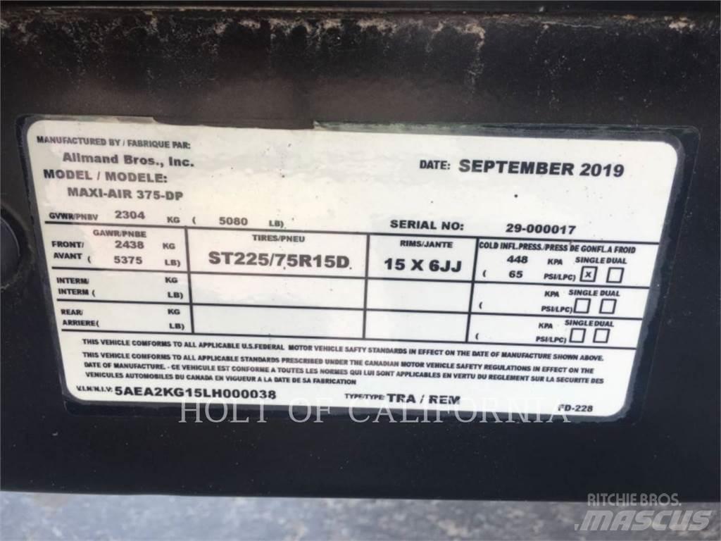 Allmand COMPRES375 Basınçlı hava kurutucuları