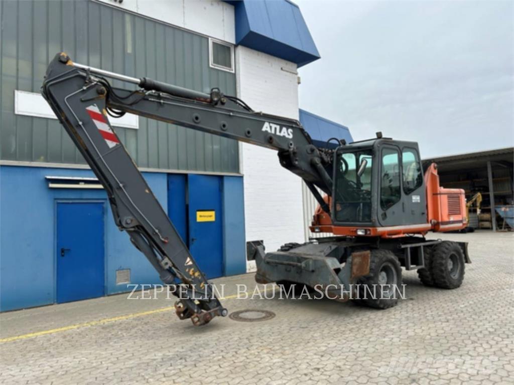 Atlas 1504 Lastik tekerli ekskavatörler