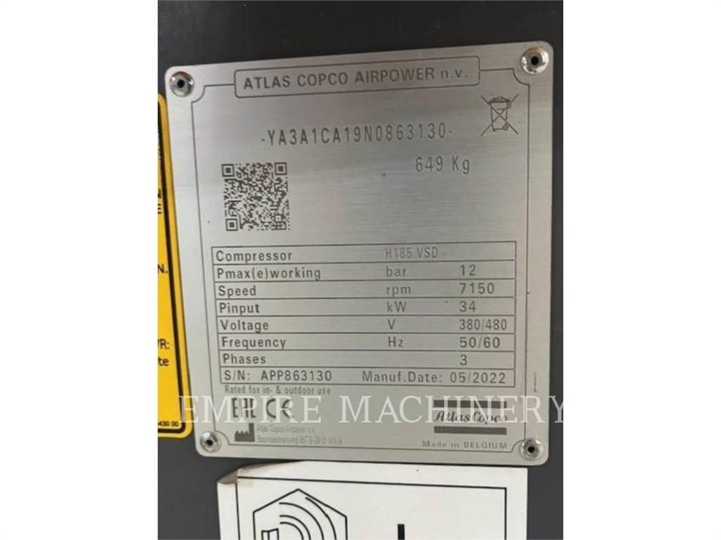 Atlas Copco H185 Kompresörler