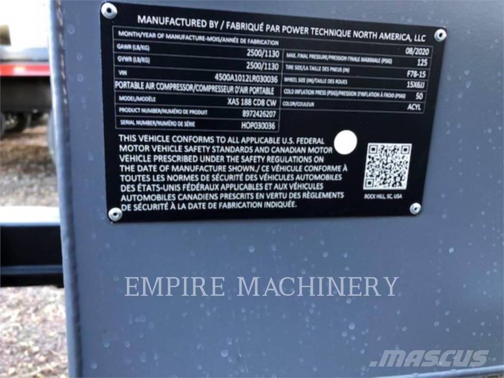 Atlas Copco XAS188CD Kompresörler