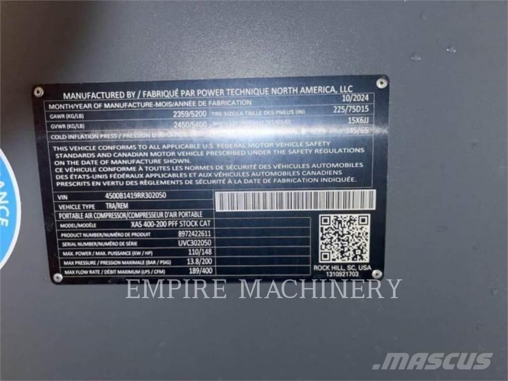 Atlas Copco XAS400CD Kompresörler