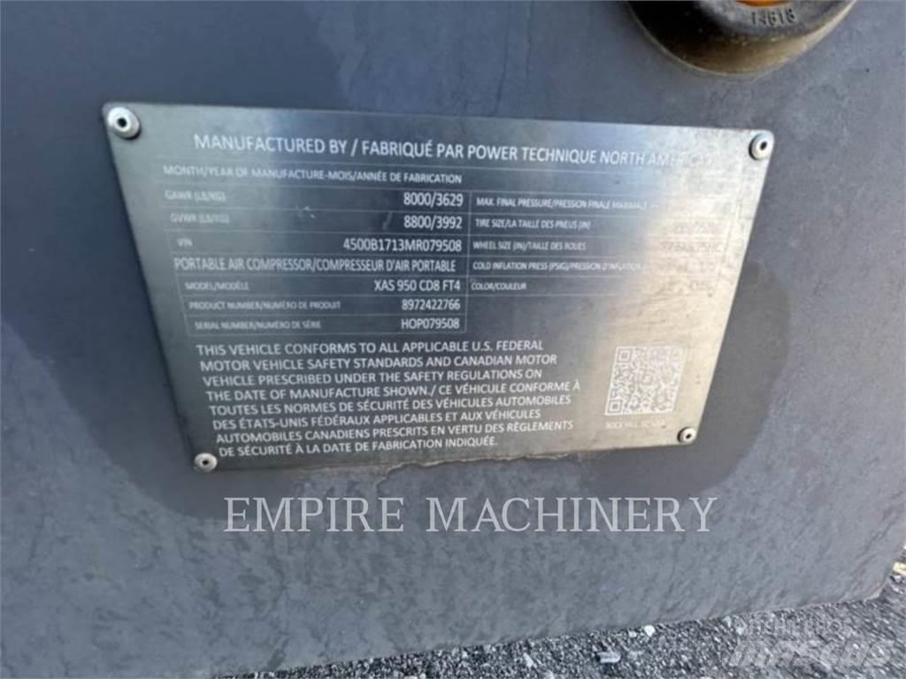 Atlas Copco XAS950CD Kompresörler