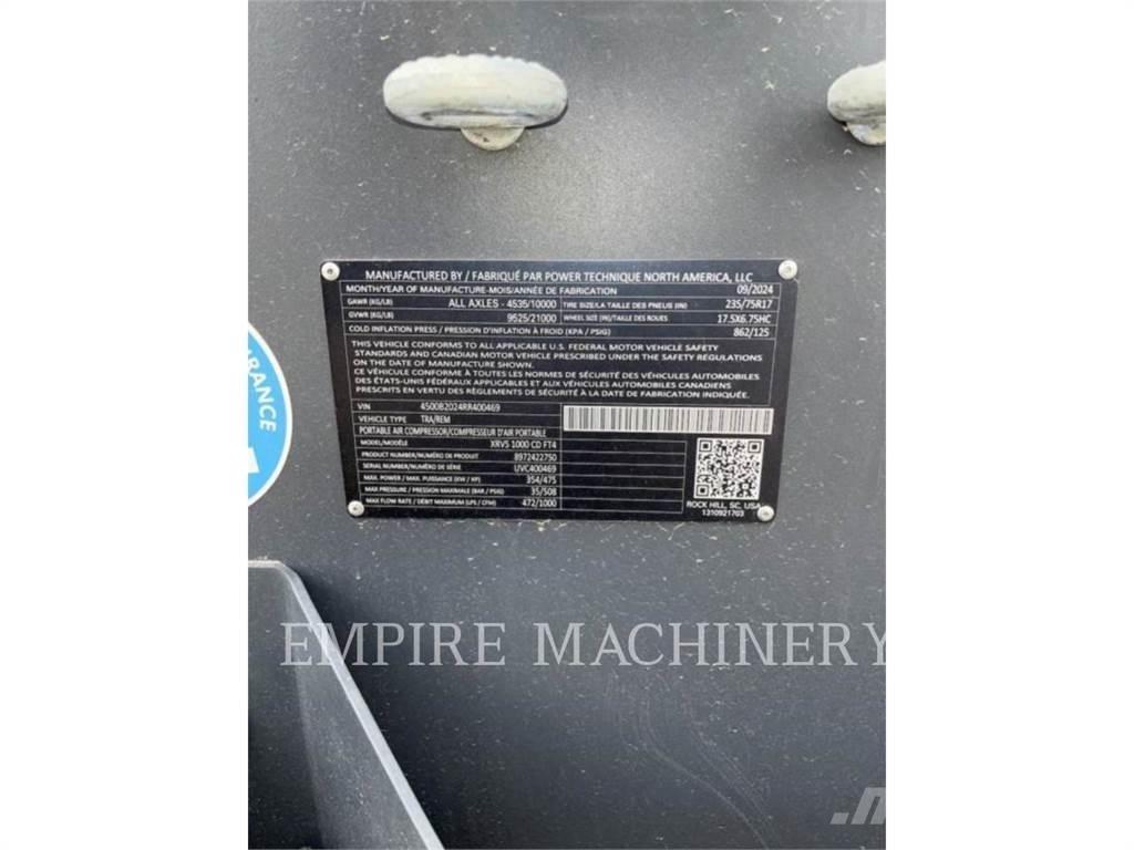 Atlas Copco XRVS1000CD Kompresörler