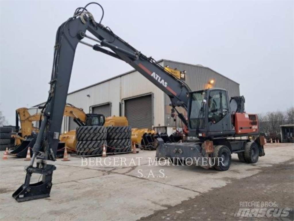  ATLAS-WEYHAUSEN 250MH Lastik tekerli ekskavatörler