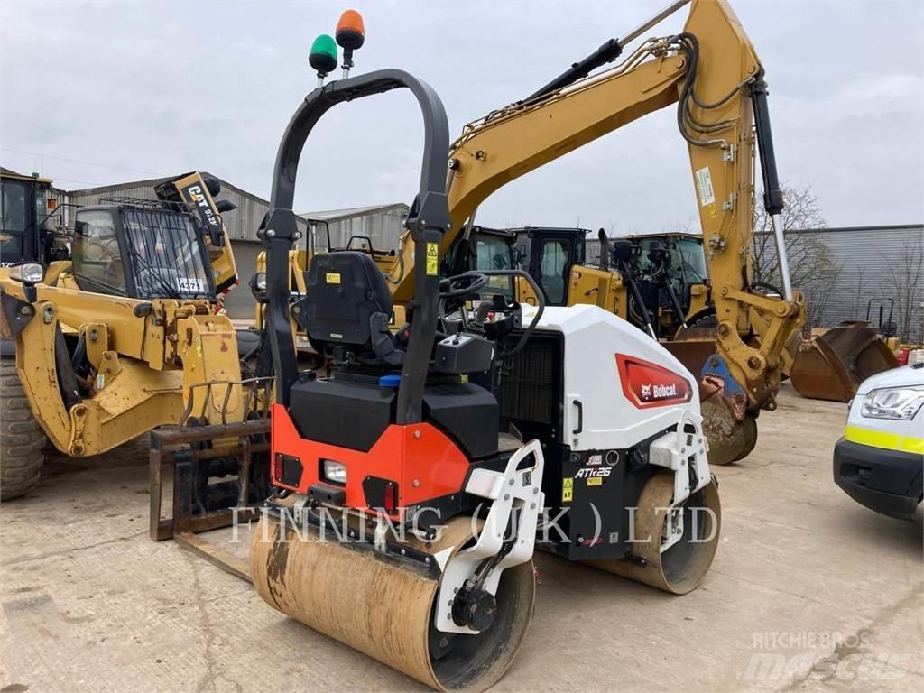 Bobcat ATR26 Çift tamburlu silindirler