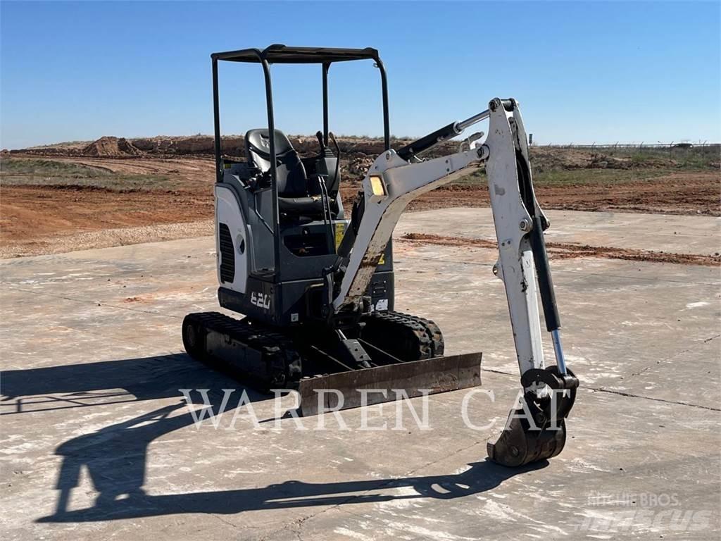 Bobcat E20 Paletli ekskavatörler