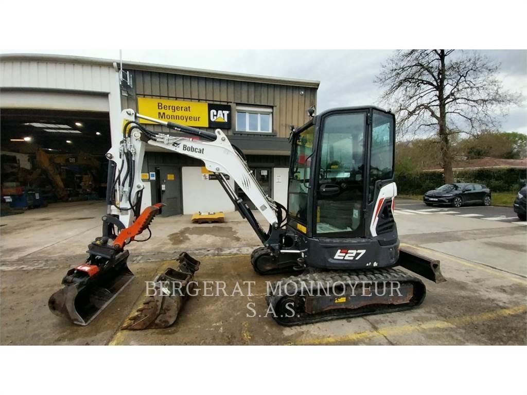 Bobcat E27 Paletli ekskavatörler